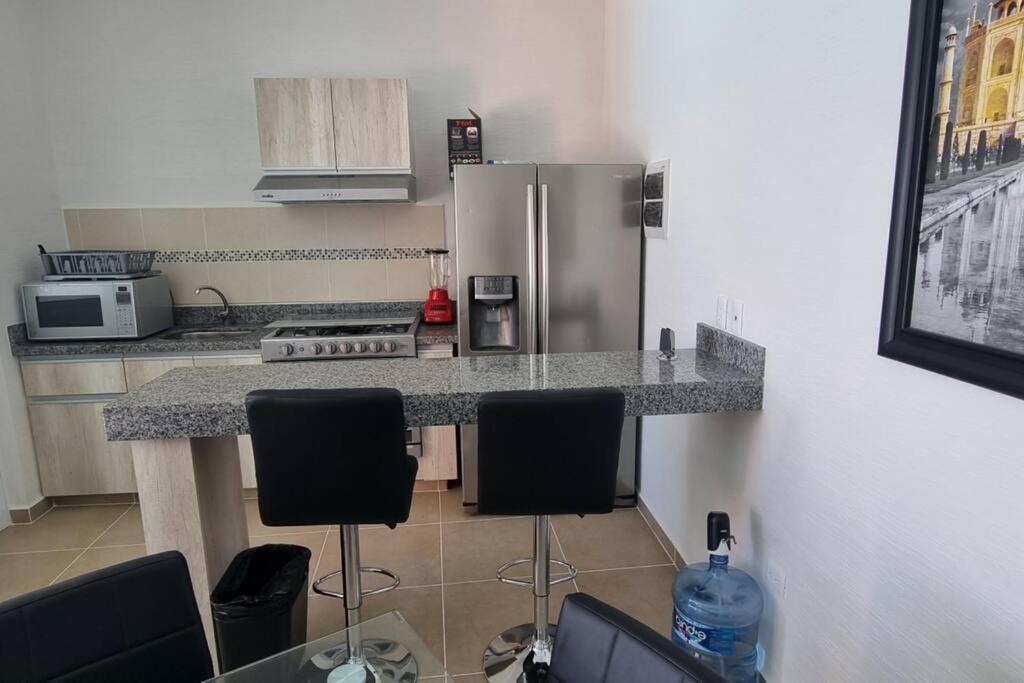 Departamento Con Laguna Artificial Cancún Exterior foto
